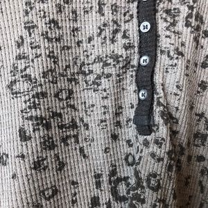 Free People Tops - Free People || We the Free Leopard Print Thermal Free People Tops - Free People || We the Free Leopard Print Thermal